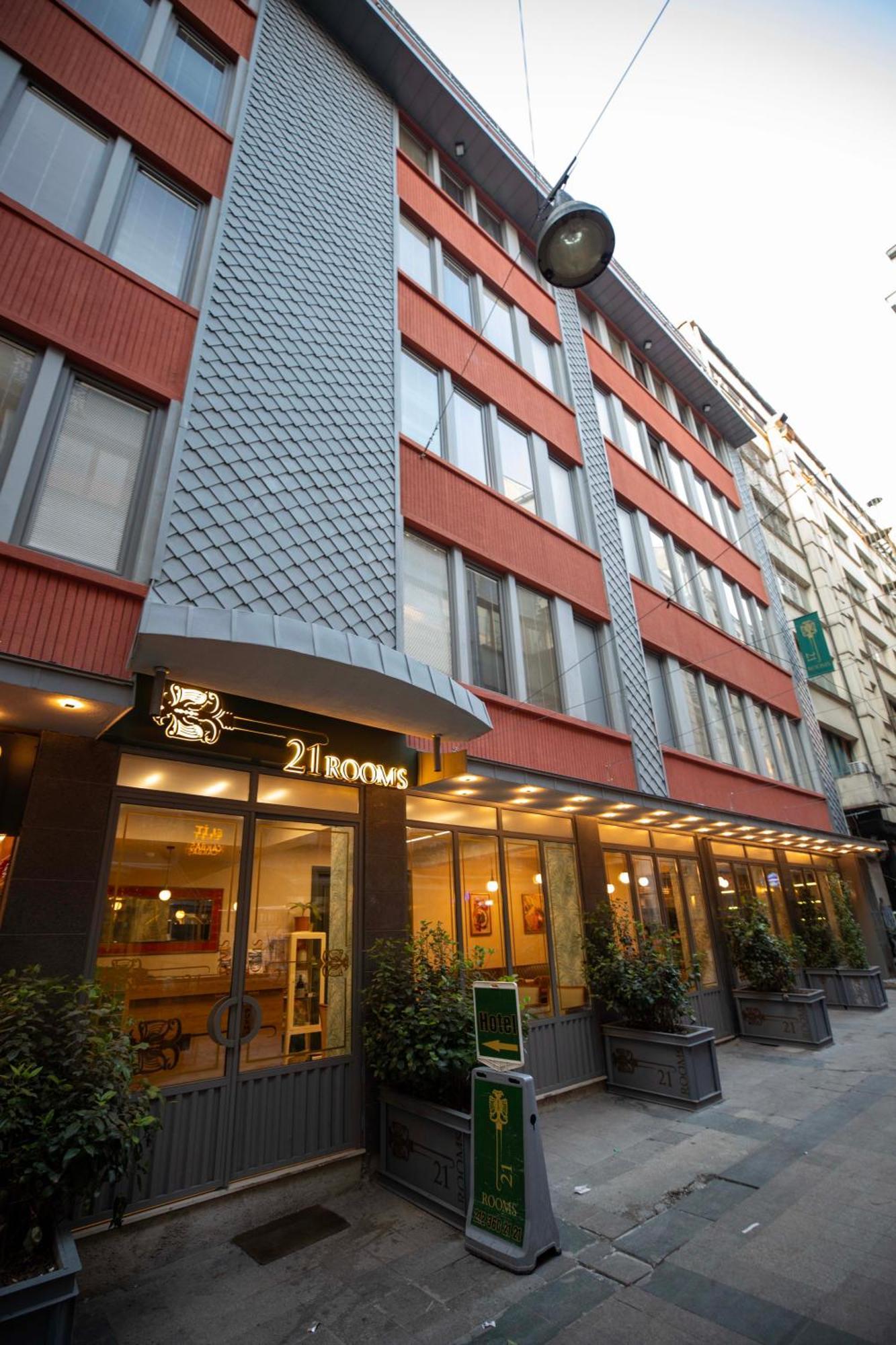 21 Rooms Hotel Istambul Exterior foto